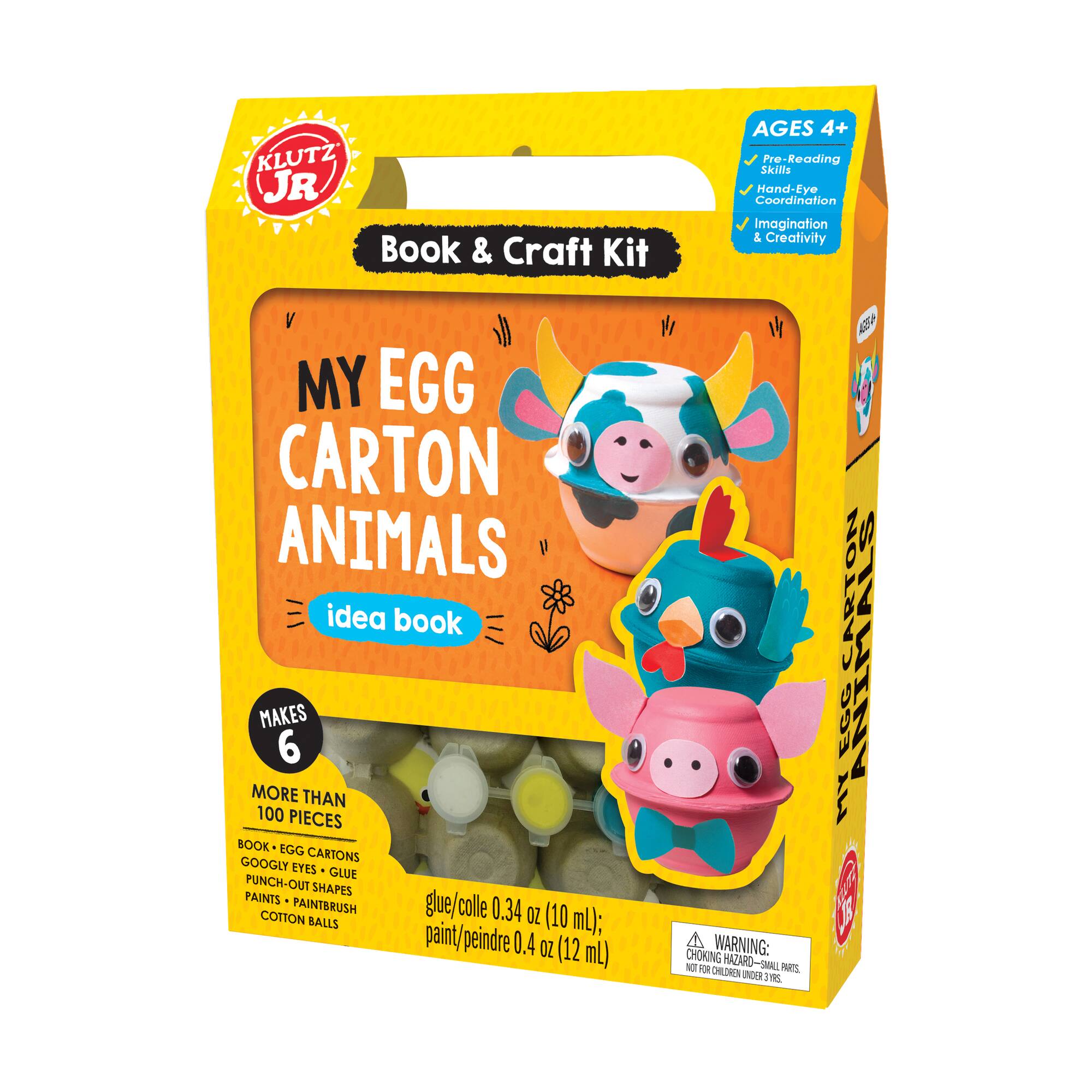 Klutz Jr. My Egg Carton Animals